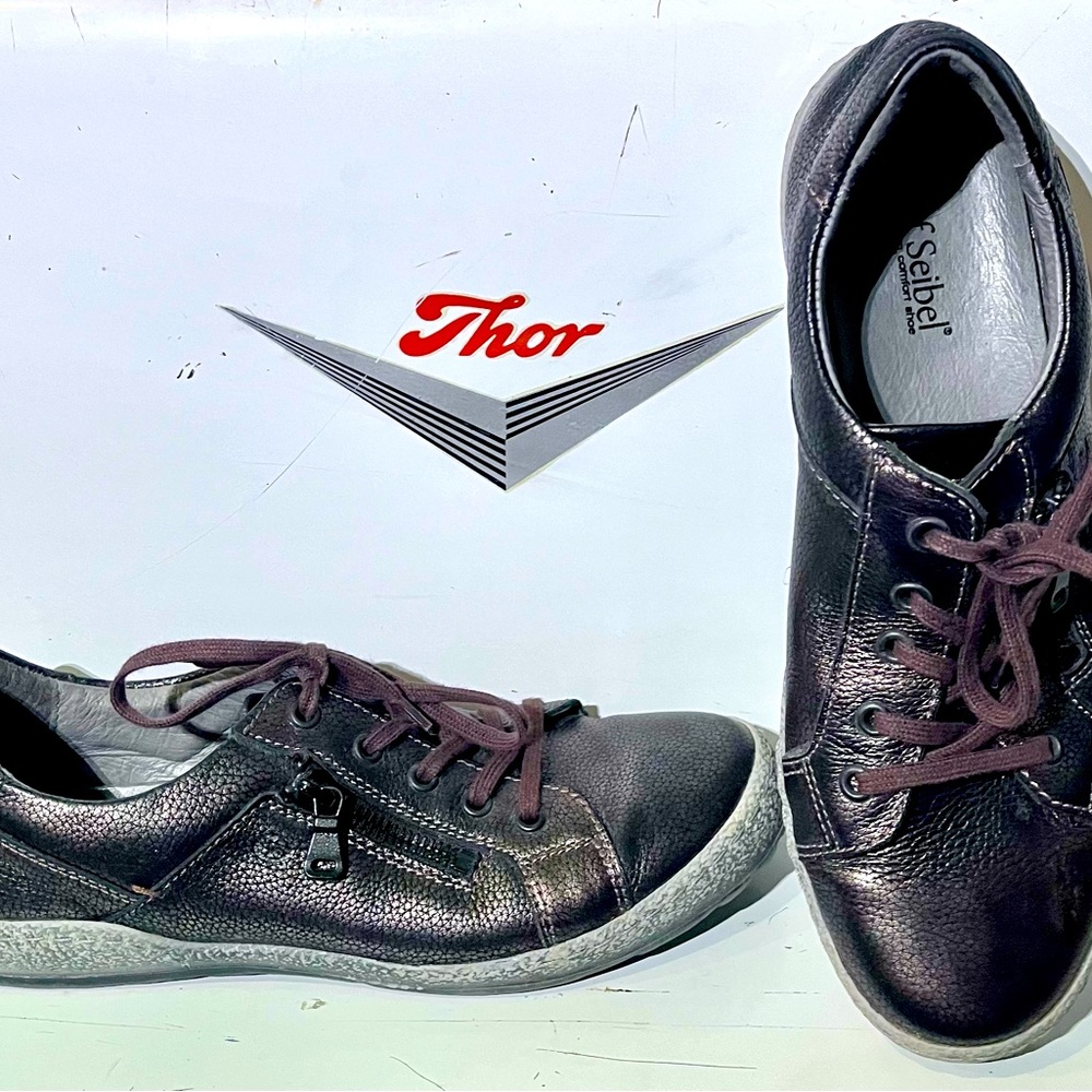 Josef Seibel ~ Caspian 18’s … Pewter … NWOT… Women’s 9.5 US / EU 41.